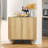 Japria 2 Door Corner Accent Cabinet-836729036