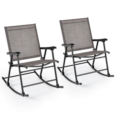 Outdoor Hiyam Metal Chair by Winston Porter