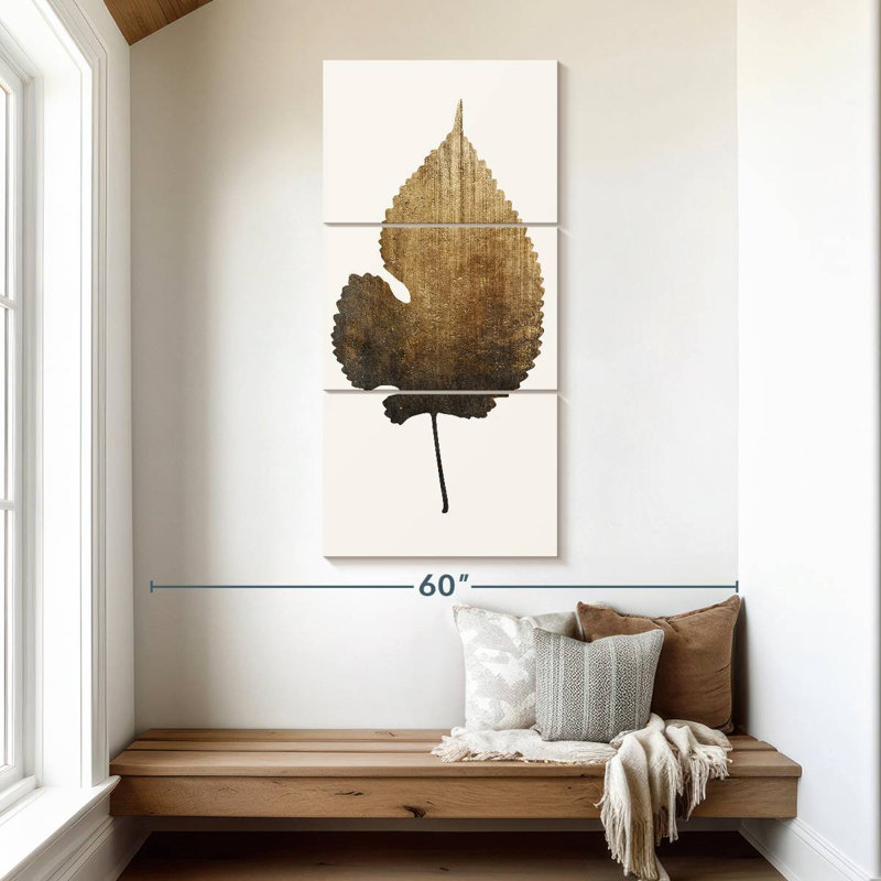 Classic Leaf, 52" H x 24" W