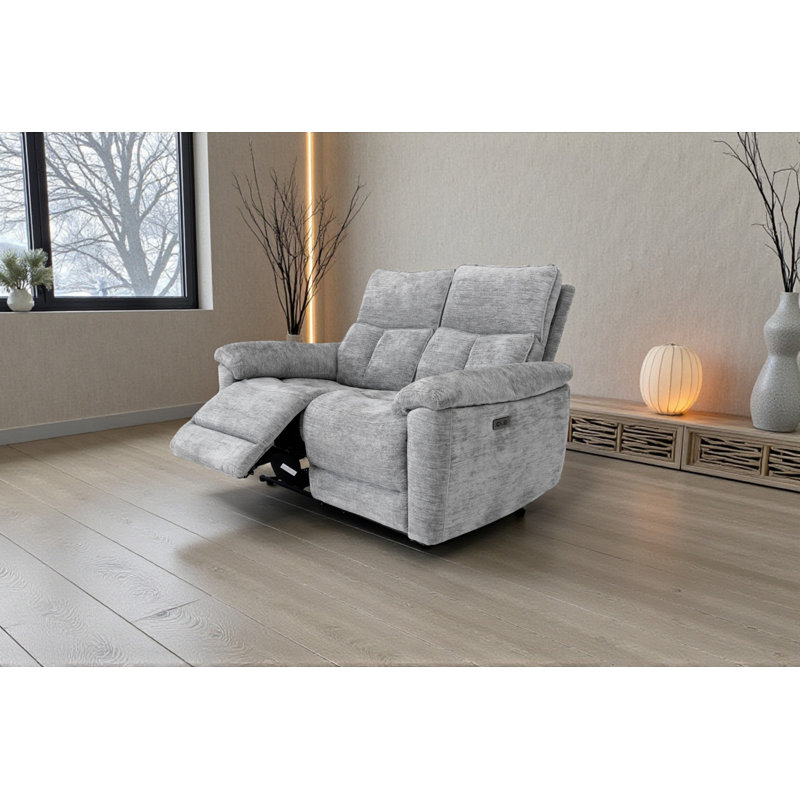 Klint Fabric 2 Seater Power Recliner Sofa