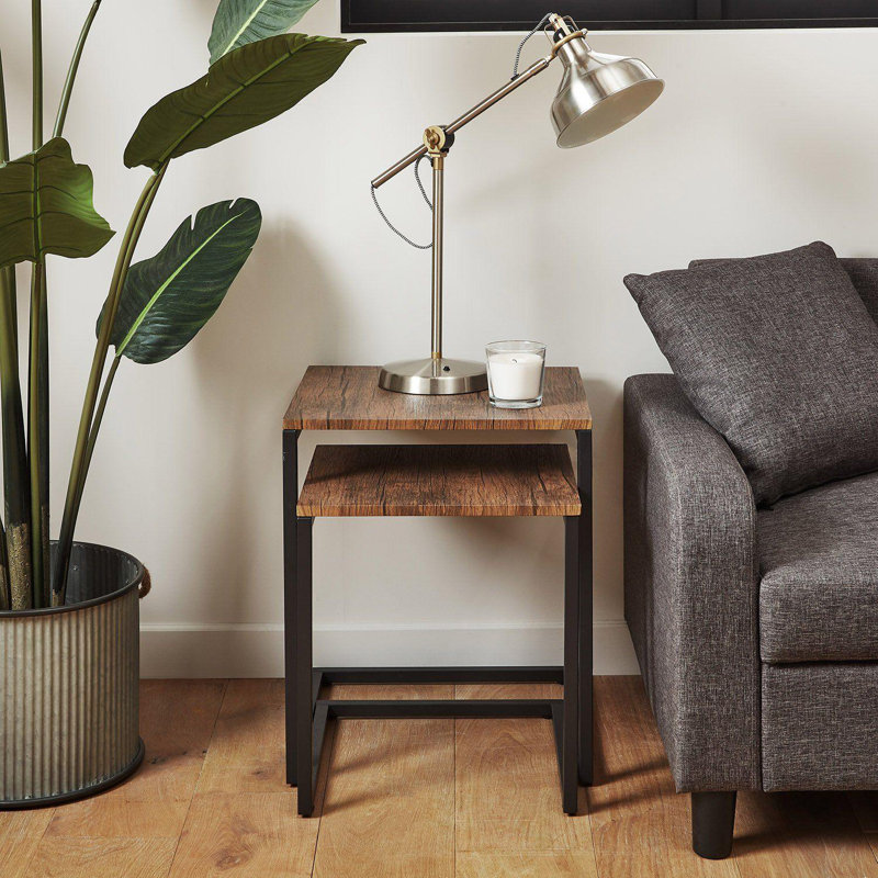Alodie 2 Piece Side Table Set