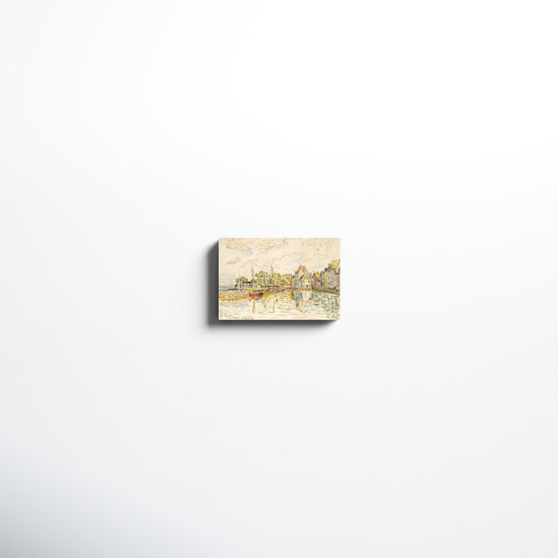 " Le Croisic I " by Paul Signac Painting Print, 8" H x 12" W