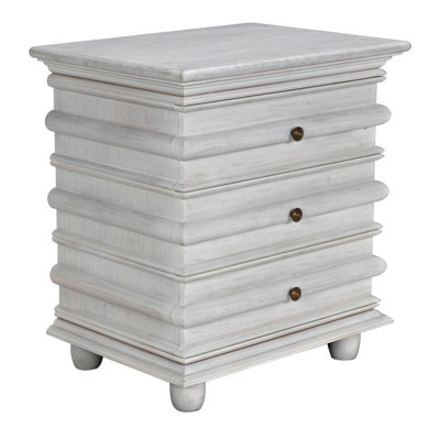 Commode décorative 3 tiroirs Ascona