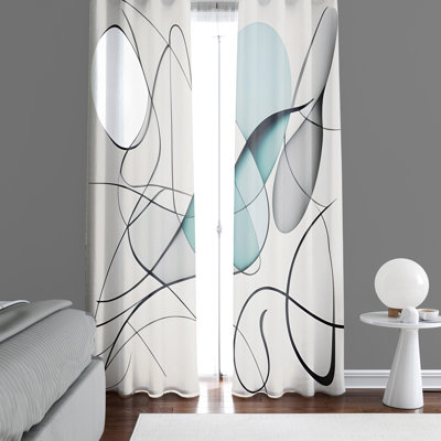 Dasaun Semi Sheer Curtain Pair