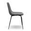 Chaise d'appoint rembourrée en similicuir Saairah-1989481882