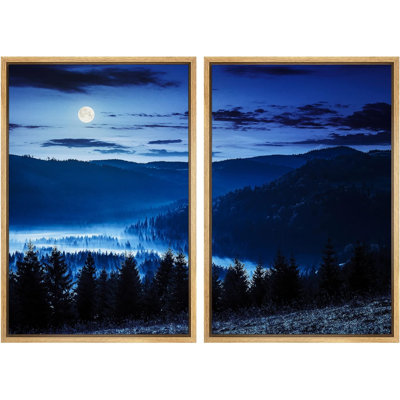 Décor de photographie de paysage naturel de la vallée de la Lune bleue