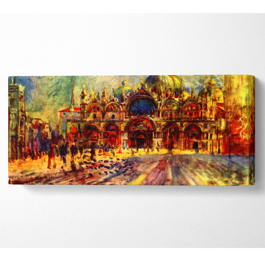 Renoir Marcus Platz in Venedig - Kunstdrucke auf Leinwand - Wrapped Canvas