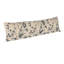 Long Patterned Cotton Lumbar Pillow