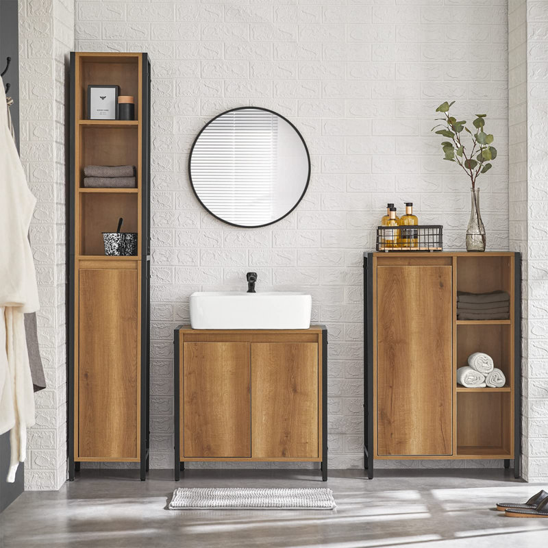 Wood Cabinet Laundry Hamper