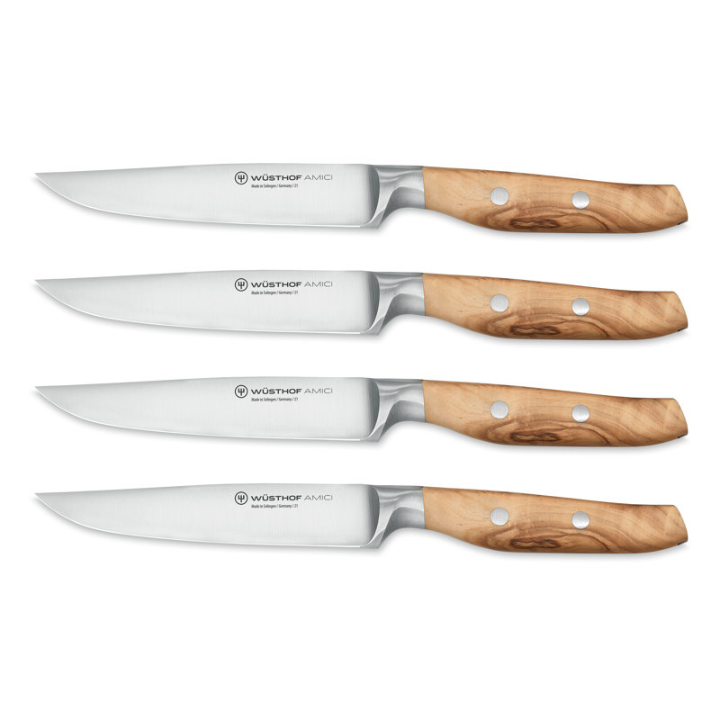 WÜSTHOF Amici 4-Piece Steak Knife Set