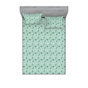 Almond Green Laurel Green Floral