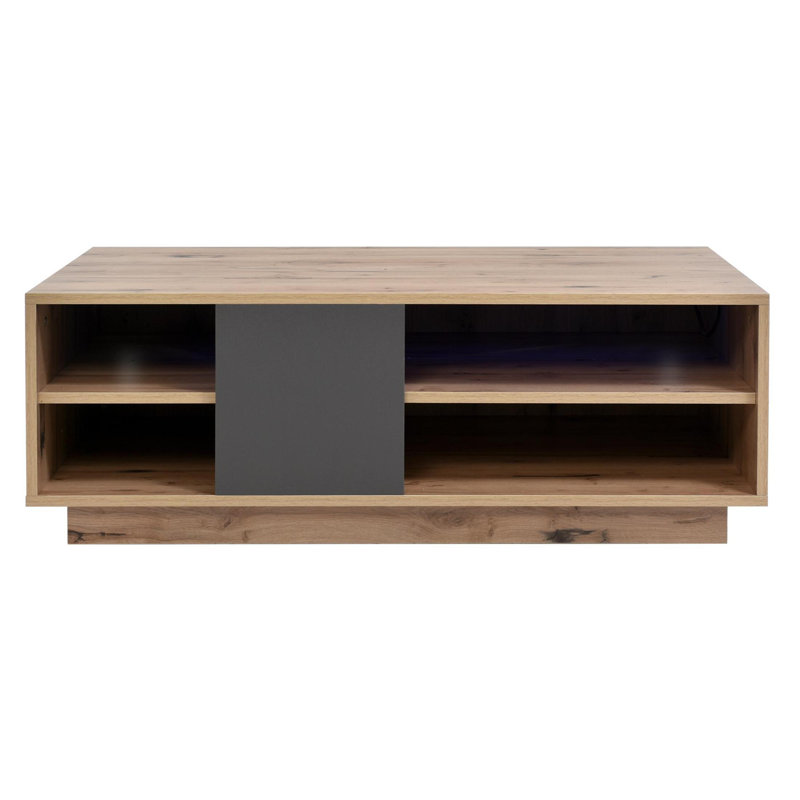 Vernay Pedestal Coffee Table with Storage