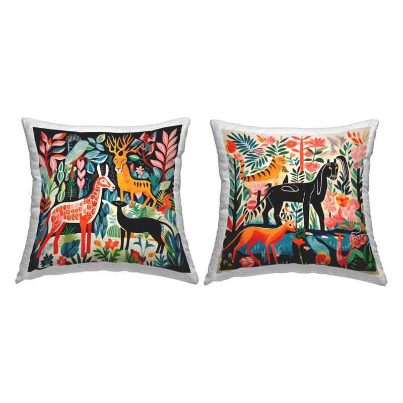 Coussin intérieur/extérieur Floral