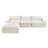 Fully Compressed Sofa With High Density Foam