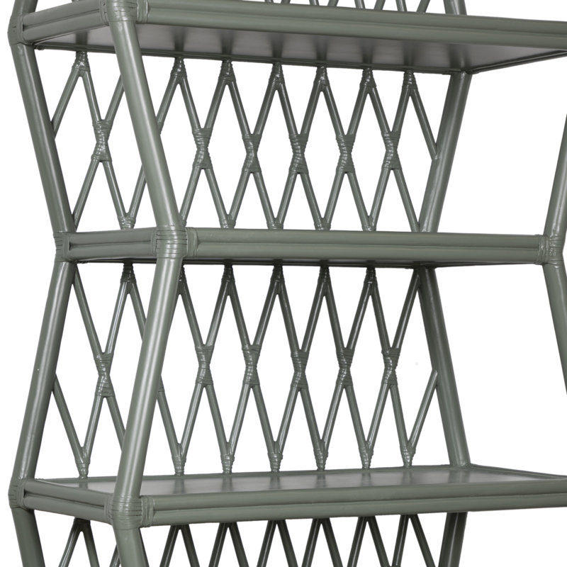Bibliothèque étagère Newtown H 80,5 "x l 36", Vert
