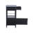 Sariol Granite Top Wood Kitchen Cart with Storage-547138410