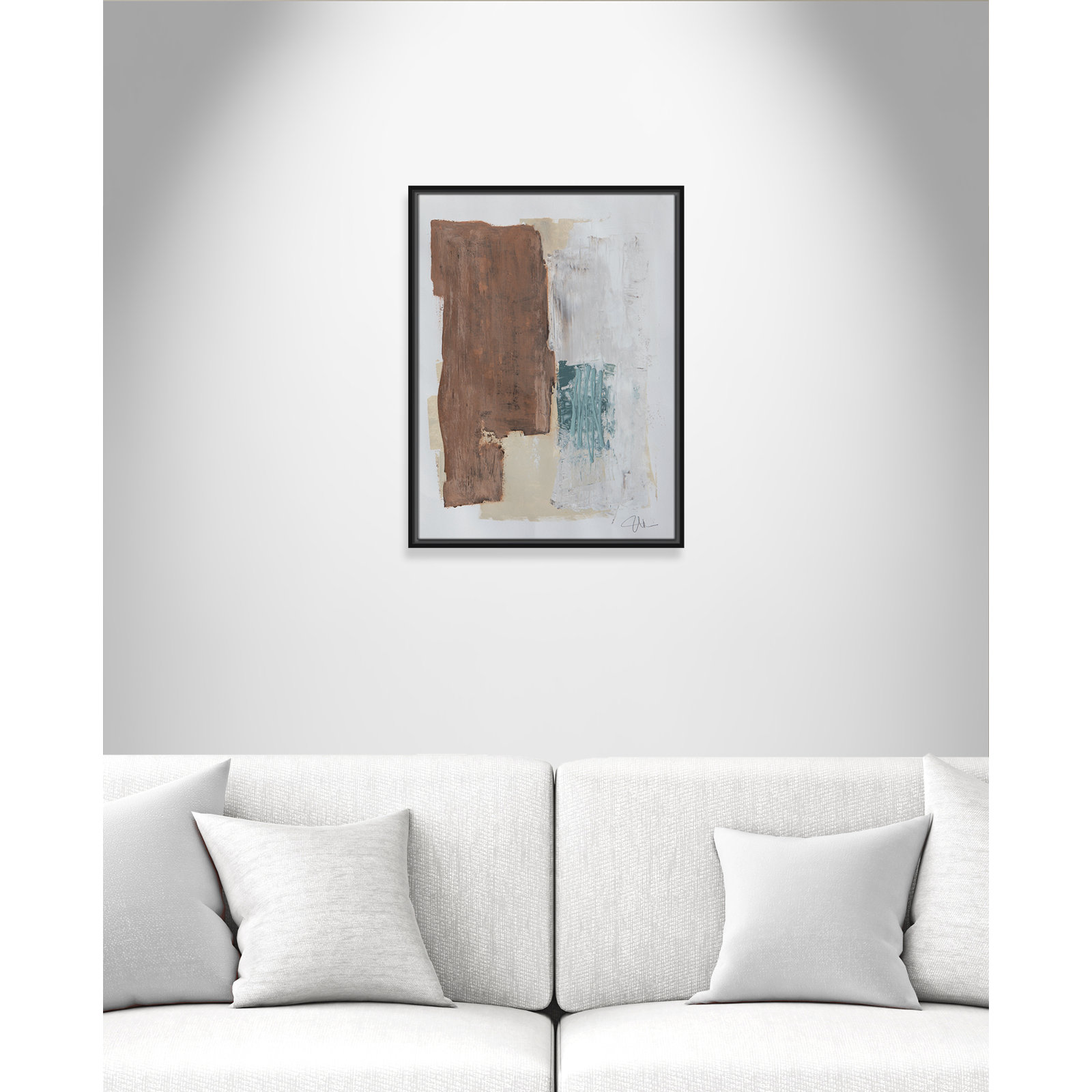 Rosena I Print, 25.5'' H x 19.5'' W x 2'' D, Black Framed