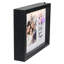 Black Beveled Shadow Box Picture Frame