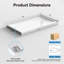 Base de douche 60 po x 32 po à surface solide blanche avec drain à droite, simple seuil, antidérapant pour installation en alcôve-134095516