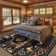 Rustic Southwestern Animal Print Washable Area Rug