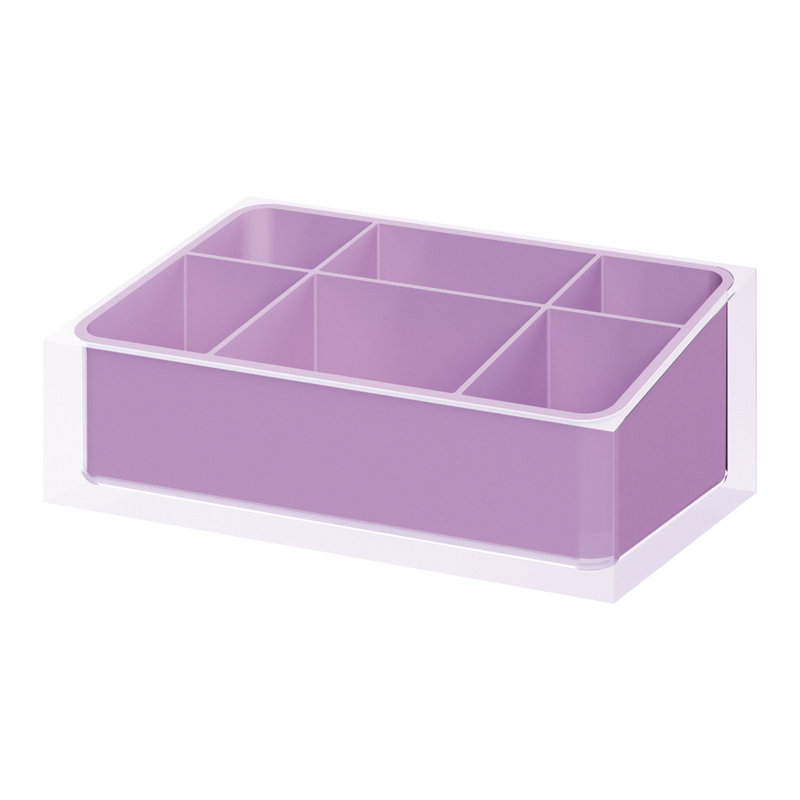 Picard Plastic 6 Compartment, Lilac