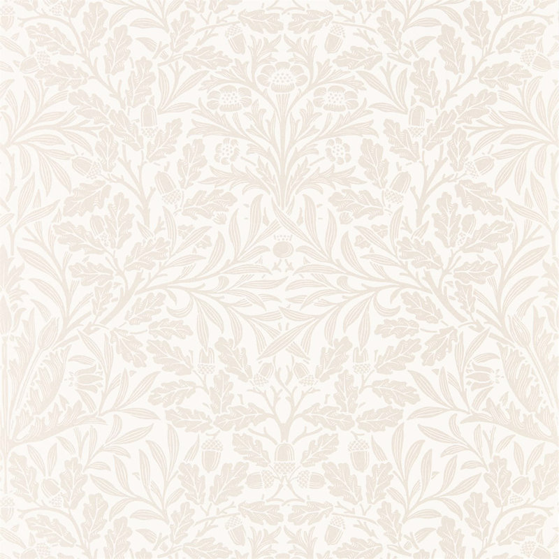 Pure Acorn Wallpaper, Ivory/Pearl