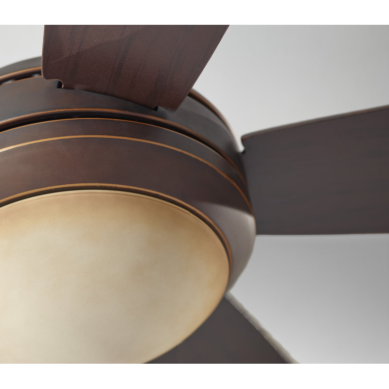 Stoller 44'' Ceiling Fan with LED Lights, Roman Bronze, LED