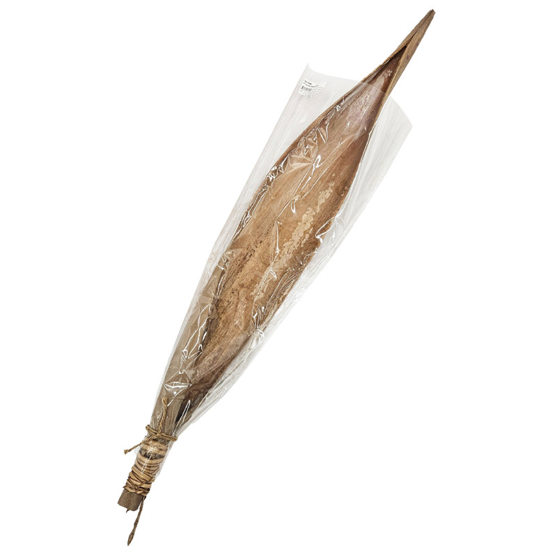 Coco Boat Hanging Ornament Set of 6 24" Natural