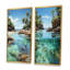 «Caribbean Caribbean Dreamscape» - 2 pièces-1669994149-1669994146