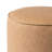 Acker 22" Wide Round Standard Ottoman-128537817-128537816