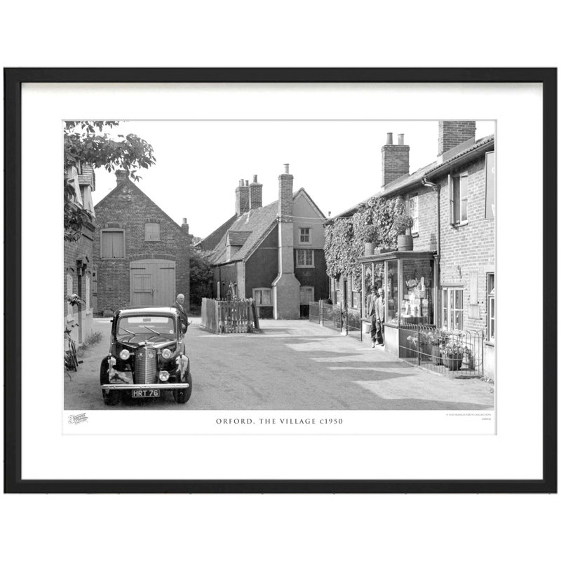 Orford, The Village C1950 by Francis Frith - Single Picture Frame Print, 28cm H x 36cm W x 2.3cm D