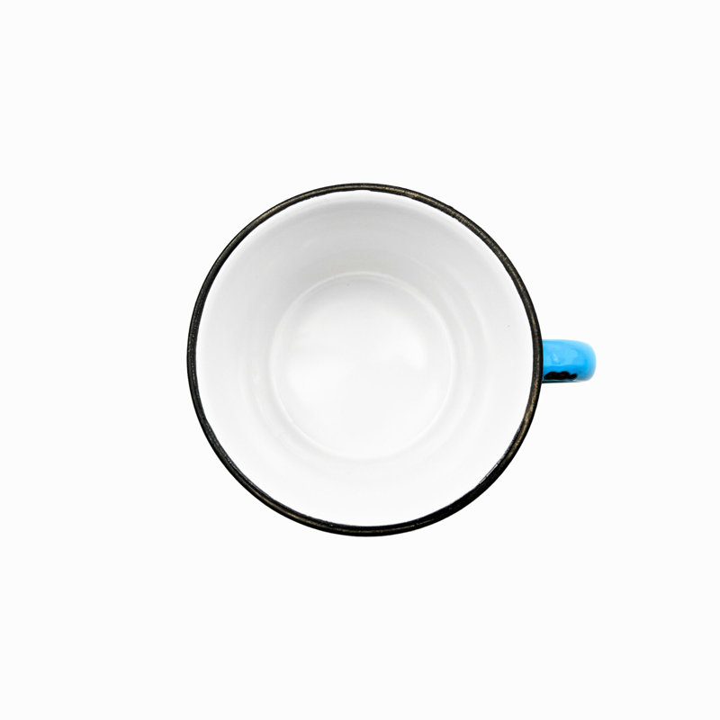 Canvas Home Tinware Stoneware Coffee Mug 16oz, Teal