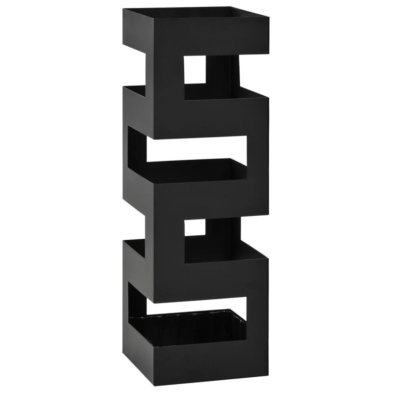 Gavin Umbrella Stand Steel Black