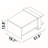 Aelwen 31" Modern 2-Tier Coffee Table with Geometric Frame-502678140
