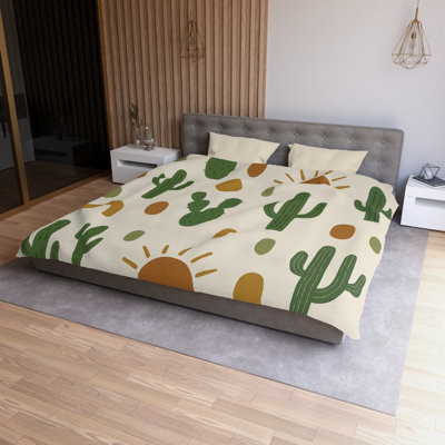 Microfiber Duvet Cover Boho Style, Design 21