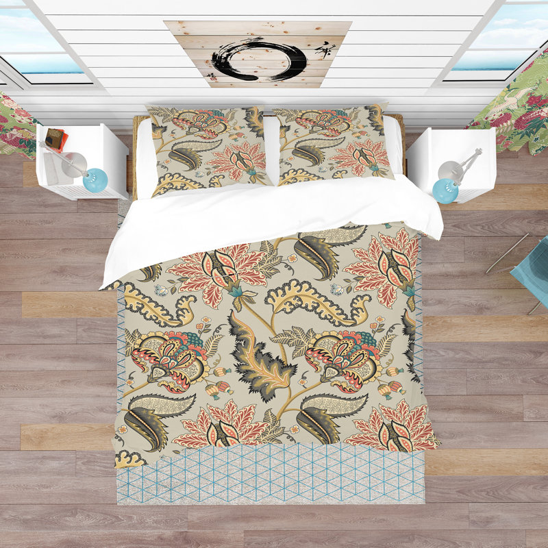 Ensemble de housse de couette en microfibre, Housse simple + 1 taie décorative