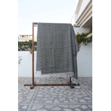Block print quilt, throw and blanket for couch and bedding, Indian Fabric quilt, king size handmade quilt
