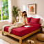 40cm Extra Deep Fitted Sheet - Luxury Microfiber Deep Pocket Bed Sheet Secure Fit-121863310-121863318