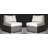 Minnesota Wicker Sectional Armless Seats