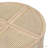 Round To Square Block Modular Coffee Table Light Natural Rattan With Storage 4 Piece