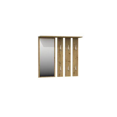 Adoncia Wall 6 - Hook Wall Mounted Coat Rack