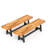 Acacia Outdoor Bench (set Of 2)