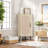 Corner Cabinet With Rattan Door, Freestanding Corner Tables For Small Spaces, Corner Display Cabinet