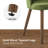 Kanalu Curved Back Upholstered Side Chair with Solid Wood Legs (Set of 2) -2083676071