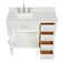 42.25'' Single Bathroom Vanity with Carrara Quartz Top