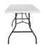 Table de banquet pliée en demi 8 pi avec poignée COSCO-21467170