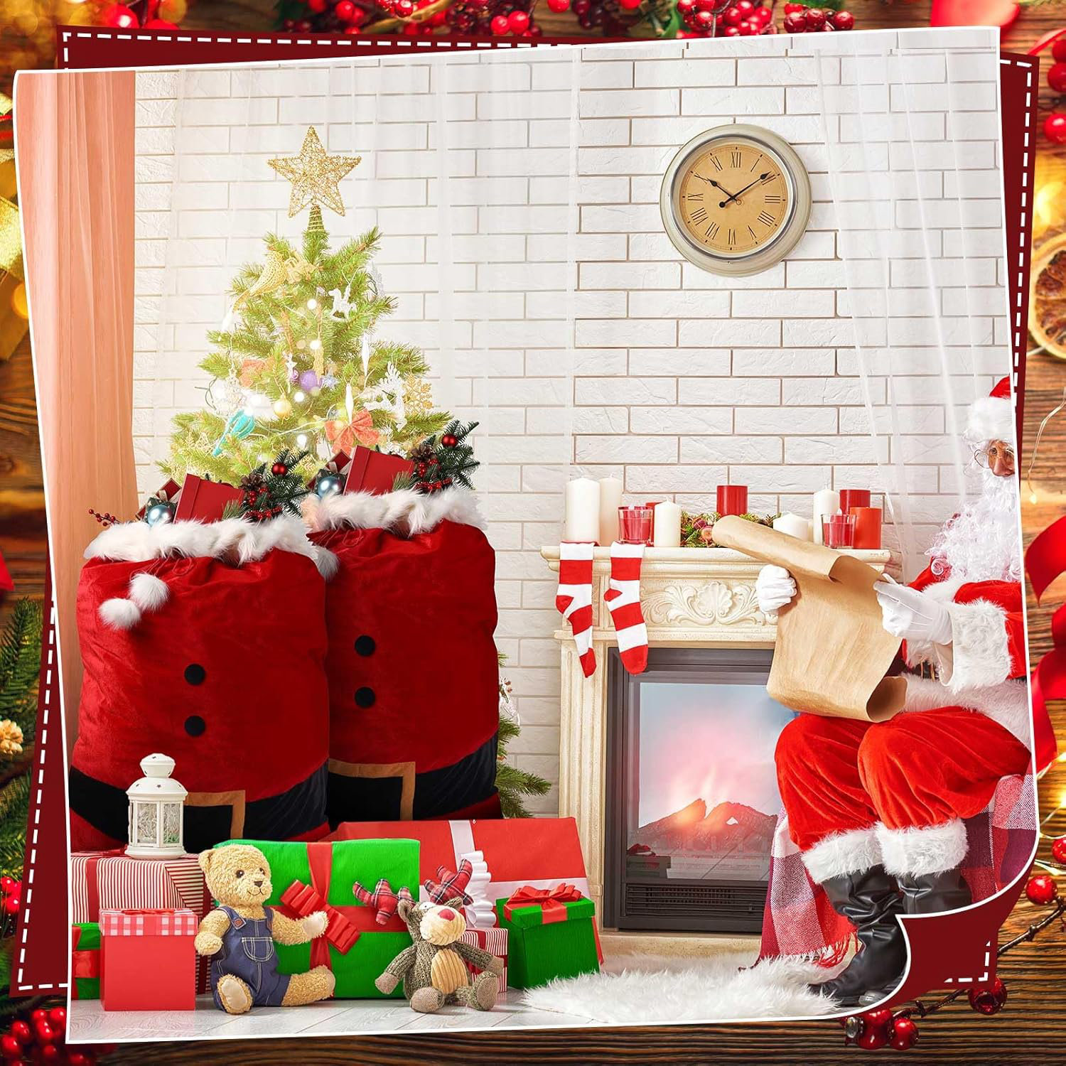 Jumbo christmas gift wrap