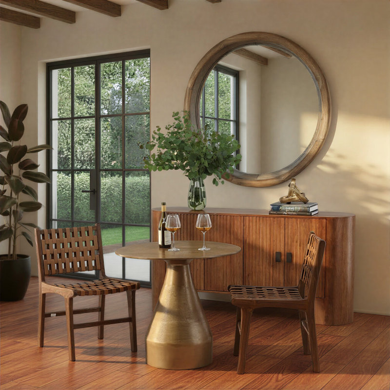 Abena Brema Bistro Table Antique Brass
