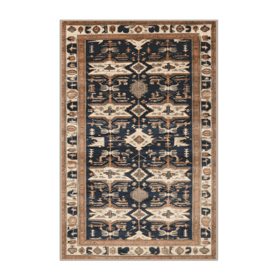 Tapis brun lavable à la machine