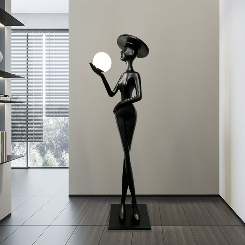Ornement de lampe de plancher Nordic